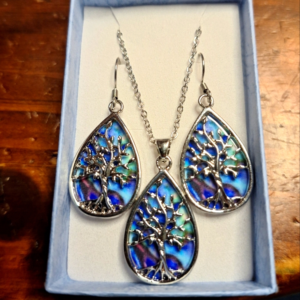 Tree of life jewelry set